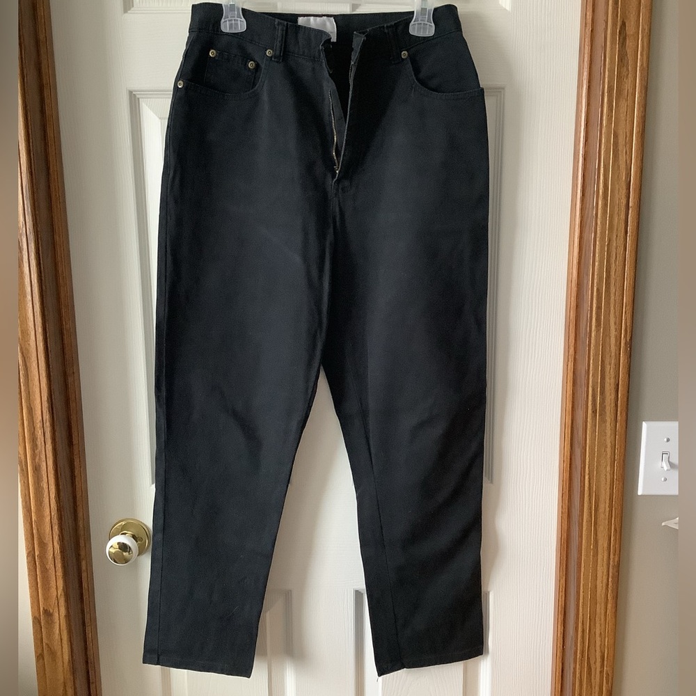 Fairweather black casual pants size 10 x 31 - Picture 1 of 3